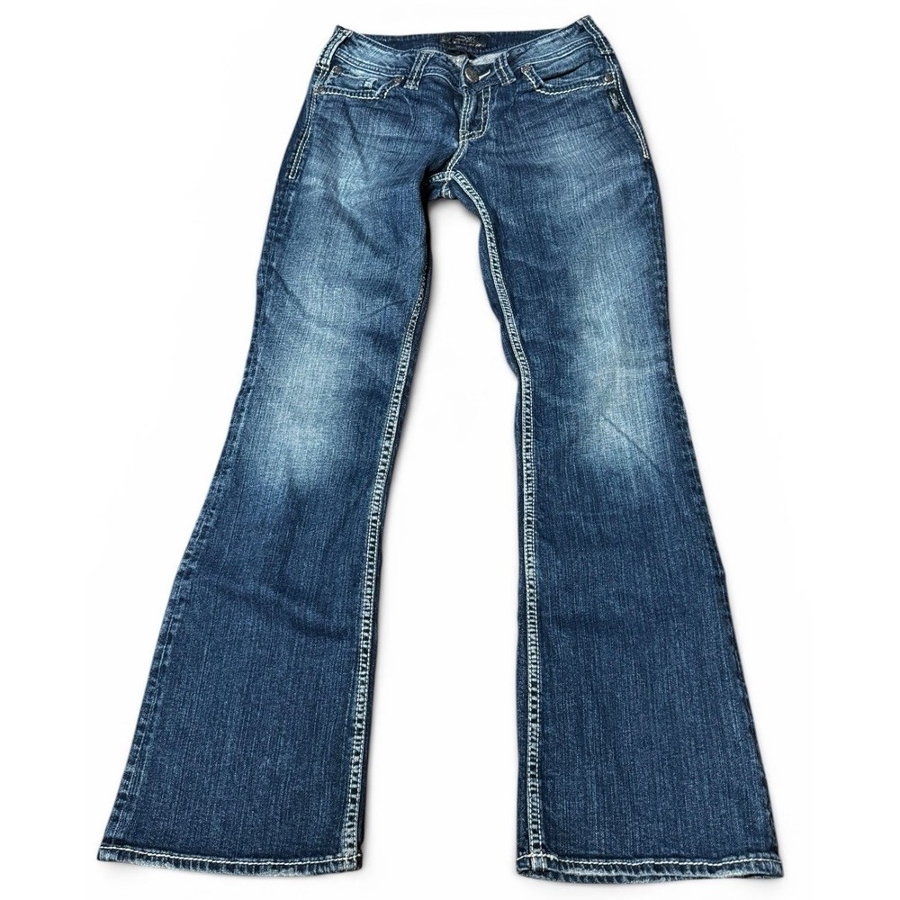 Silver‎ Jeans Suki Surplus Bootcut Jeans Womens W28 L32 Dark Wash